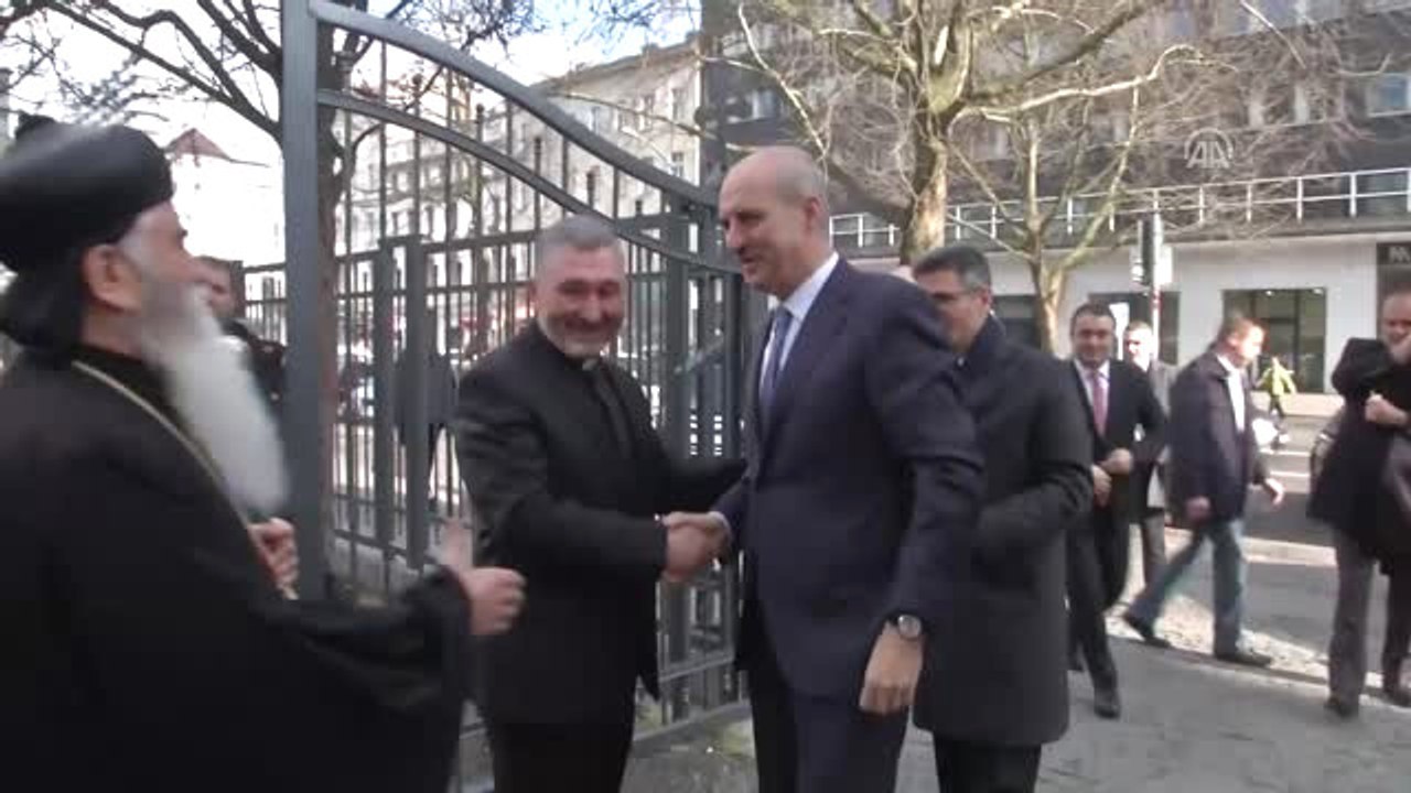 Kültür ve Turizm Bakanı Kurtulmuş, Ortodoks Süryani Kilisesi'ni Ziyaret Etti