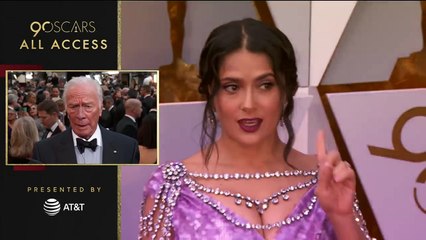 Watch Christopher Plummer on the Oscars Red Carpet with Oscars 2018 All Access