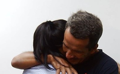 Luego de 20 años padres e hijos se volvieron a reencontrar