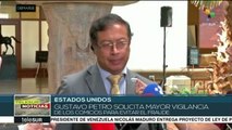 Gustavo Petro solicita a la OEA mayor vigilancia electoral en Colombia