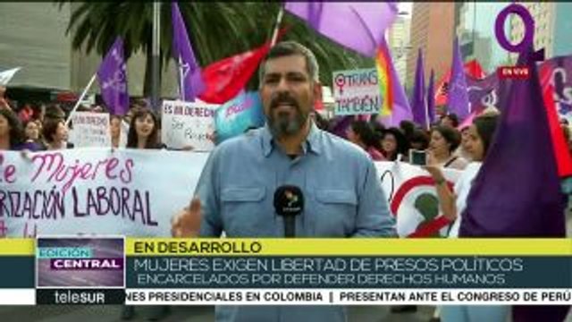 Mujeres mexicanas se movilizan contra la violencia y los feminicidios