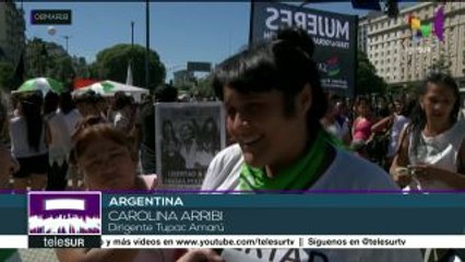 Argentinas se unen al segundo paro internacional feminista
