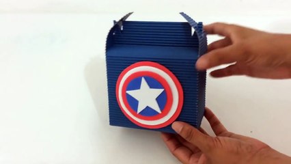 Dulceros del Capitán América.