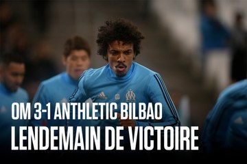 Lendemain de victoire : étirements et chambrages