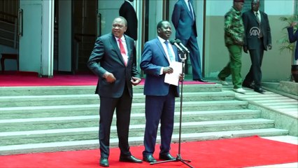 Kenya'da iki lider arasındaki kriz çözüldü - NAİROBİ