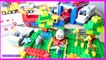 Lego Duplo Train in Lego Duplo ville full of Surprise Egg toys for kids Peppa Pig & Minions kids toy