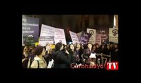 İstiklal Caddesi'nde feminist gece yürüyüşü