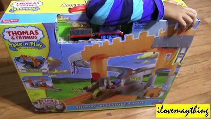 Unboxing Thomas Adventure Castle Take N Play Play Set - Thomas and Friends