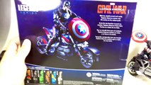 Marvel Legends Series Captain America Civil War 3 75 inch figure with Motorcycle Toy Review