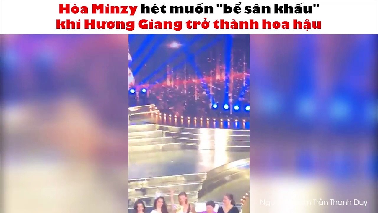 Hòa Minzy hét muốn "bể sân khấu" khi Hương Giang trở thành hoa hậu
