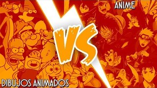 ANIME VS DIBUJOS ANIMADOS RAP | Batalla de Rap | DUALBLADES FT. VARIOS ARTISTAS