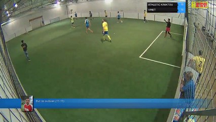 But de sullivan (11-11) - ATHLETIC KINIKTOU Vs VINET - 08/03/18 19:00 - LIGUE 2 - Poitiers Game Parc