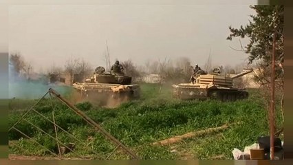 El Ejército sirio divide a las fuerzas rebeldes en Guta Oriental