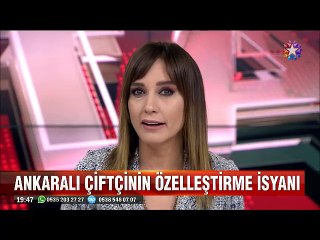 Özelleştirmeye isyan eden Ankaralı çiftci kürsüye nasıl çıktığını anlattı