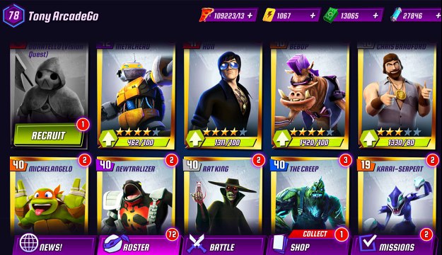 Teenage Mutant Ninja Turtles: Legends UNLOCKED Donatellos Vision Quest!(TMNT Legends)