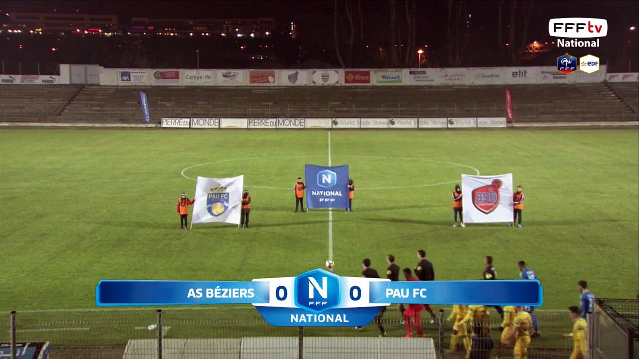 Vendredi 09/03/2018 à 19h45 - AS Béziers - Pau FC - J25 (42)