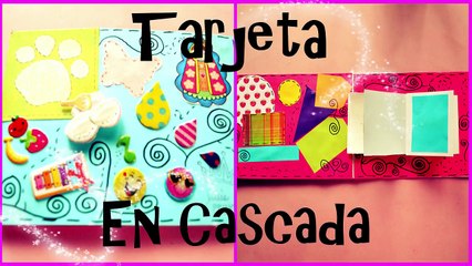 Tarjeta En Cascada//Waterfall Card Detalles Para Novio