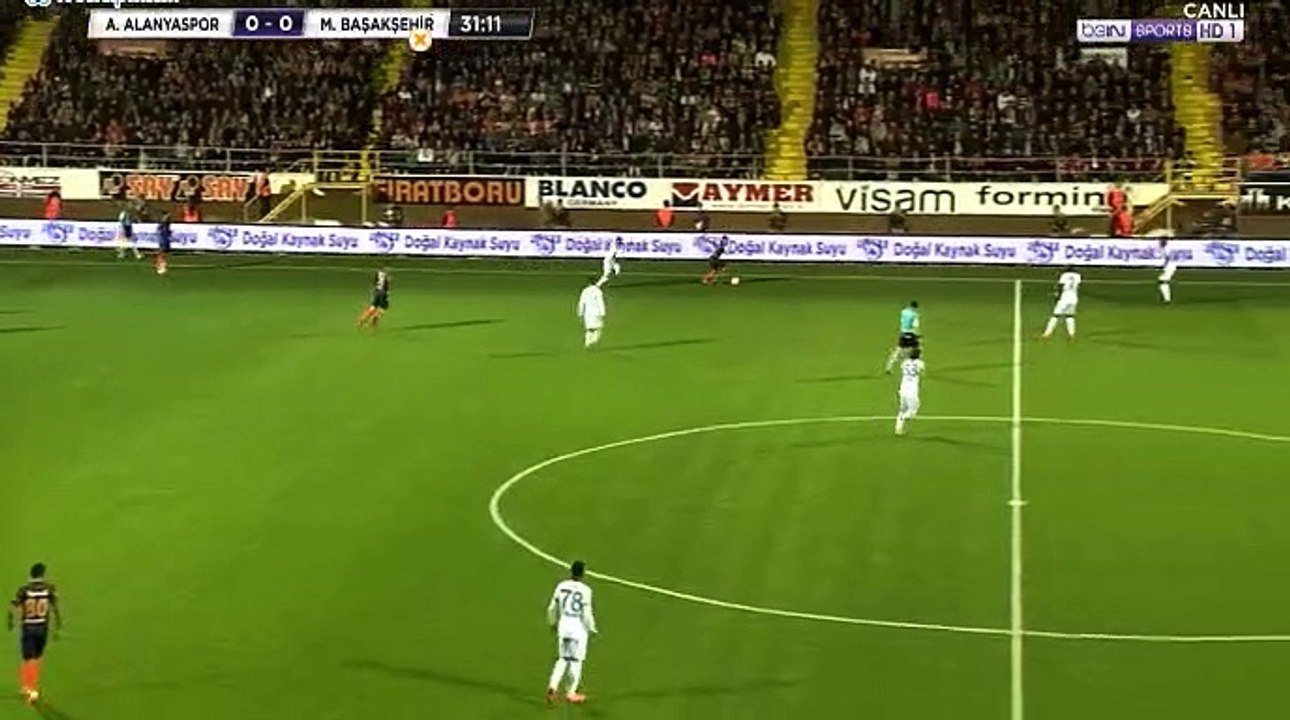 Junior Fernandes  GOAL HD - Alanyaspor 1-0 Basaksehir 09.03.2018