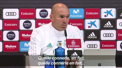 Football: Zidane ne se pense pas "meilleur tacticien" qu'Emery
