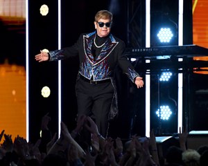 Elton John Gives Taron Egerton Advice for John's Biopic
