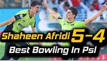 Shaheen Afridi Best Bowling 5 Wickets in PSL Lahore Qalandars Vs Multan Sultans Match 20  HBL PSL 2018