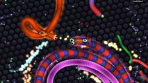 Slither.io - 1 LONGEST SNAKE vs. 3500 SNAKES! // Epic Slitherio Gameplay! (Slitherio Funny Moments)