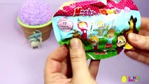 Foam Surprise Ice Cream Surprise Eggs Opening Learn Colors for Kids