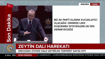Cumhurbaşkanı Erdoğan'dan THY mesajı