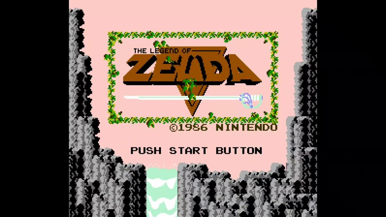 [Longplay PART 1-2] The Legend of Zelda (100%) - Nes