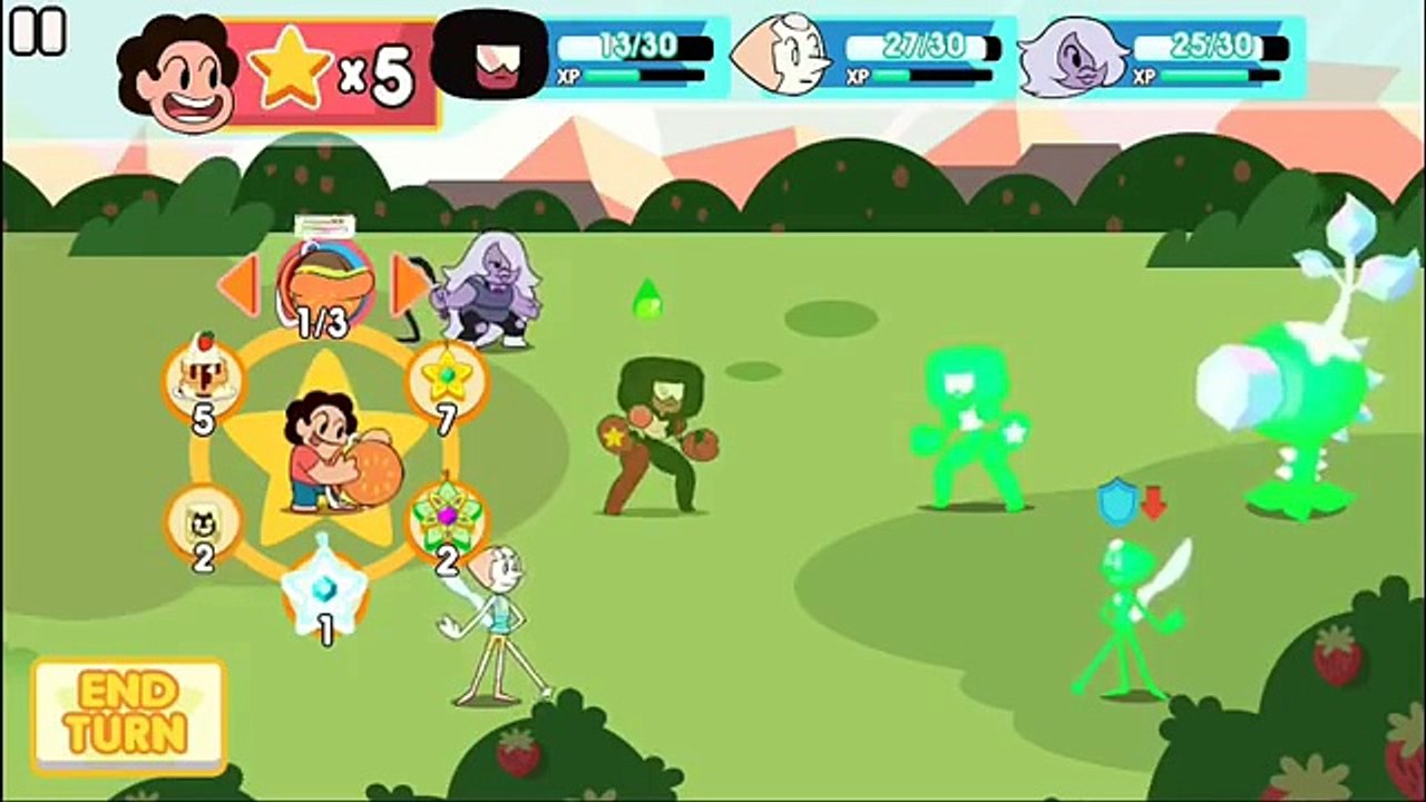 Lets Play Steven Universe : Attack The Light - Level 2-5 (Second Boss)