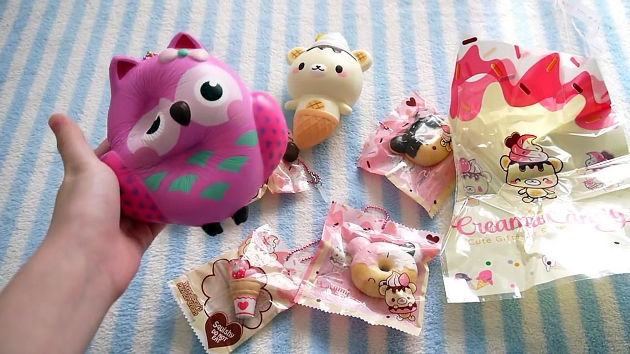 SQUISHIES GALORE! CreamiiCandy Squishy Review Package Opening + Collective Squishy Haul