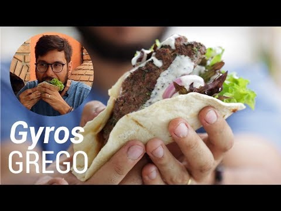 Receita de Sanduíche Grego Gyros - Web à Milanesa