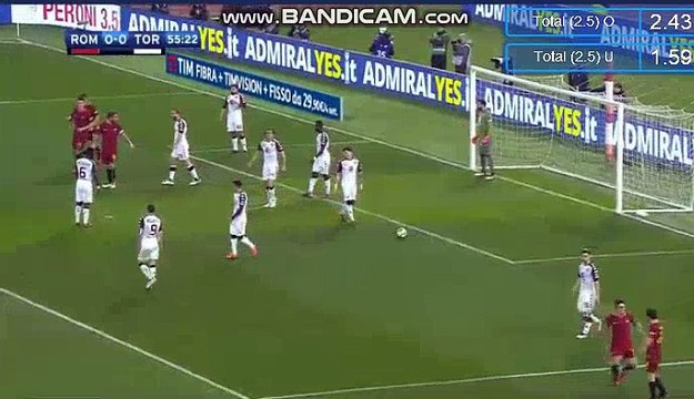 Konstantinos Manolas Goal - AS Roma 1-0 Torino 09.03.2018