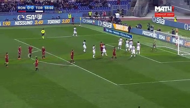 Konstantinos Manolas Goal HD - AS Roma	1-0	Torino 09.03.2018