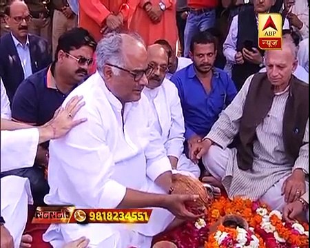 बोनी कपूर ने रोते-रोते दी श्रीदेवी को आखिरी विदाई !