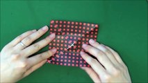 折り紙1枚でできる「ふた付きの箱」The box with a lid made in one sheet of origami