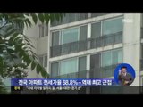 [14/07/11 정오뉴스] 전국 아파트 전세가율 68.8%...역대 최고 근접