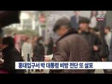 [15/03/15 뉴스투데이] 홍대입구서 박 대통령 비방 전단 무더기 발견