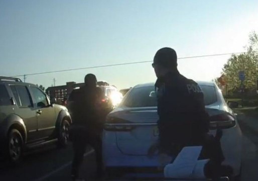 Suspect Flees Traffic Stop With Georgia Police Officer Inside Car