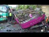 [15/08/01 뉴스투데이] 거제 통근버스 추락, 2명 사망·수십명 부상…