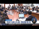 [15/10/15 정오뉴스] 한국은행 넉 달째 기준금리 '동결', 성장률 하향조정