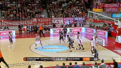 Ολυμπιακός 87-79 Μπάμπεργκ - Πλήρη Στιγμιότυπα - 09.03.2018