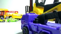 Baby Studio - angry forklift and small trucks, cars | trucks toy
