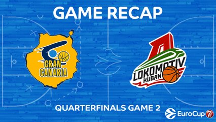 Highlights: Herbalife Gran Canaria - Lokomotiv Kuban Krasnodar