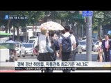 [16/08/12 뉴스데스크] 경산 '40.3도' 폭염 최고 기록 또 경신, 최악의 여름 되나