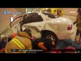 [16/11/05 뉴스데스크] 주유소 나서던 SUV '아찔한 후진' 급발진? 운전미숙?