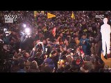 [16/11/27 뉴스투데이] 전국 190만 촛불, 역대 최대규모…연행 '0' 평화 집회