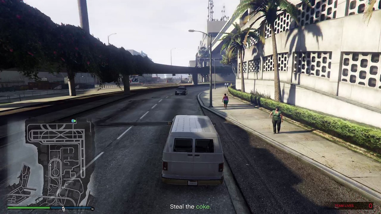 Grand Theft Auto V How To Drive A Van