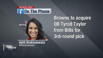 Kinkhabwala: Browns still could pick QB at No. 1, Tyrod Taylor likely a 'bridge quarterback'