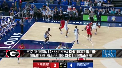 Kentucky Downs Georgia in SEC Tournament Quarterfinal